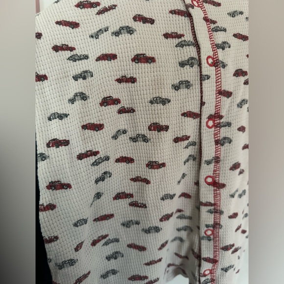 Fin & Vince Cars Waffle  Longjohns 4/5yrs - Picture 3 of 4